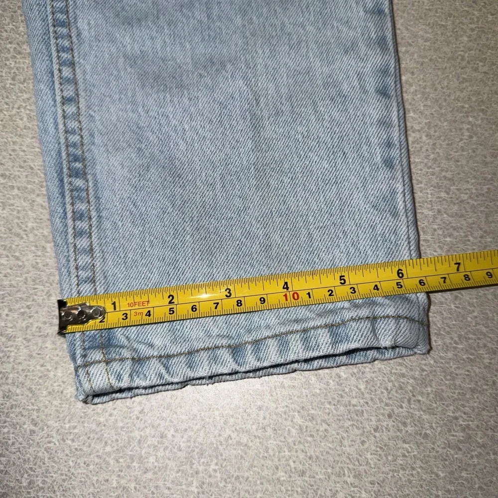 Vintage Levi's 550 Light Wash Relaxed‎ Fit Taper Womens Size 11 Med 28x30